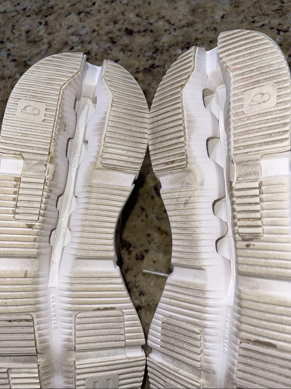 On Cloudnova 2 Lightweight White Sneakers with Cream Accents - Picture 8 of 11